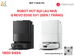Robot Hút Bụi Lau Nhà Q revo Edge 5V1  (Đen / Trắng)
